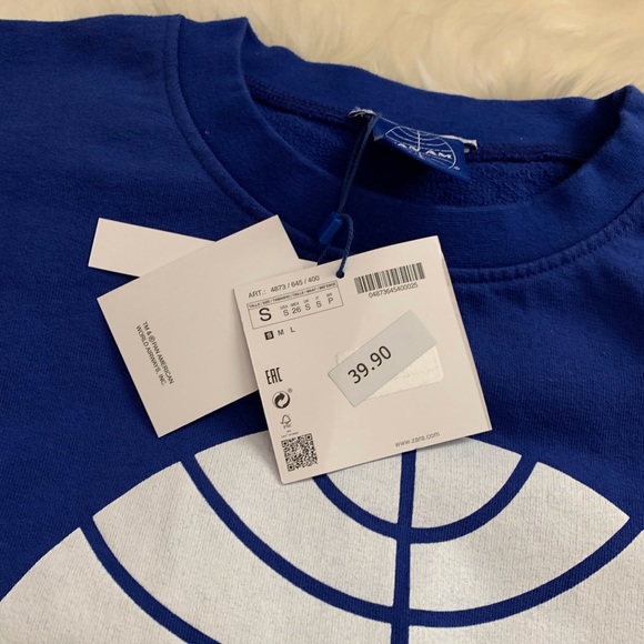 zara panam sweatshirt